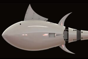 Designed robotic tunafish featuring the morphing (first) dorsal fin https://arxiv.org/abs/2407.18843v1