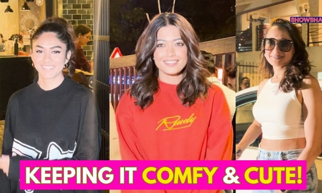 Rashmika Mandanna, Mrunal Thakur &amp; Pragya Jaiswal Serve Casual Chic Goals